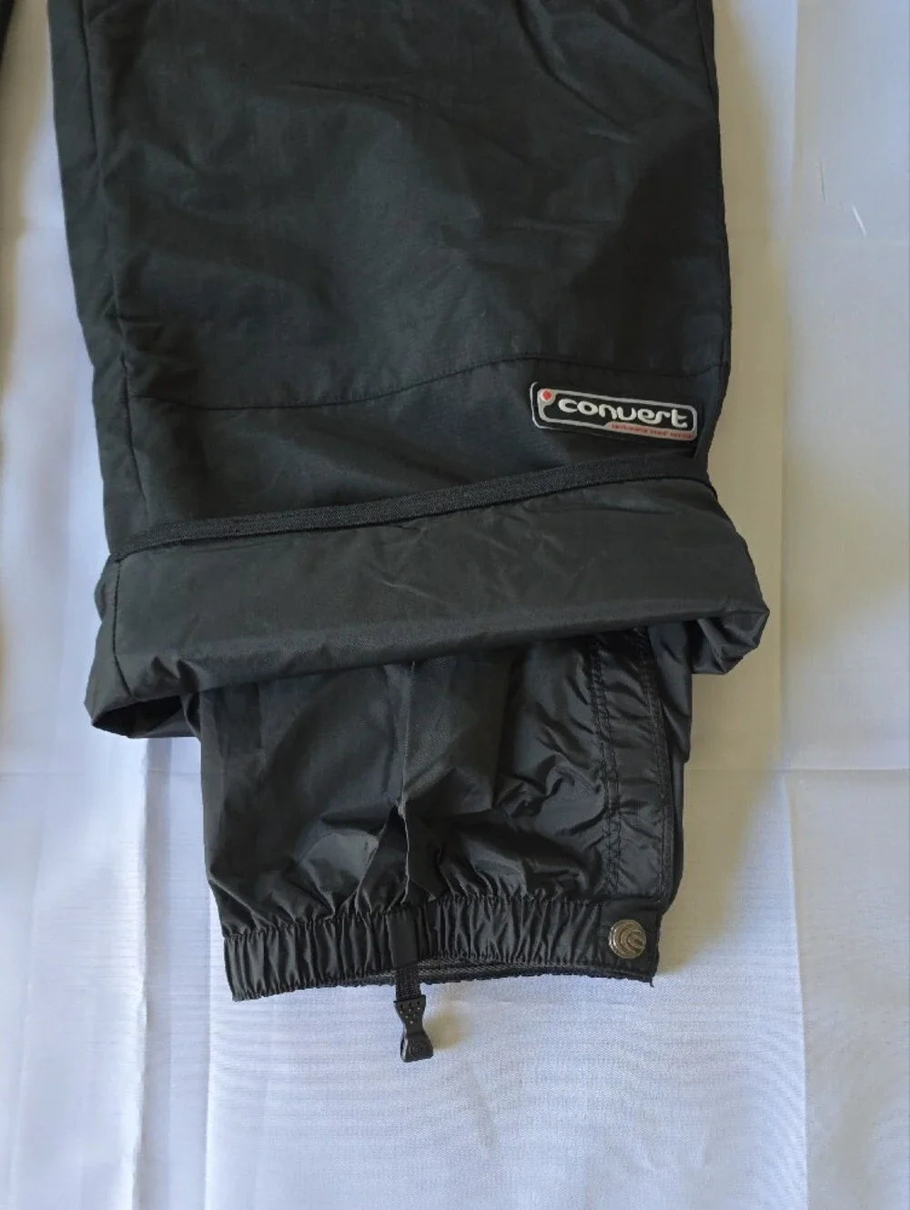 Vintage Columbia Convert Black Snow Pants